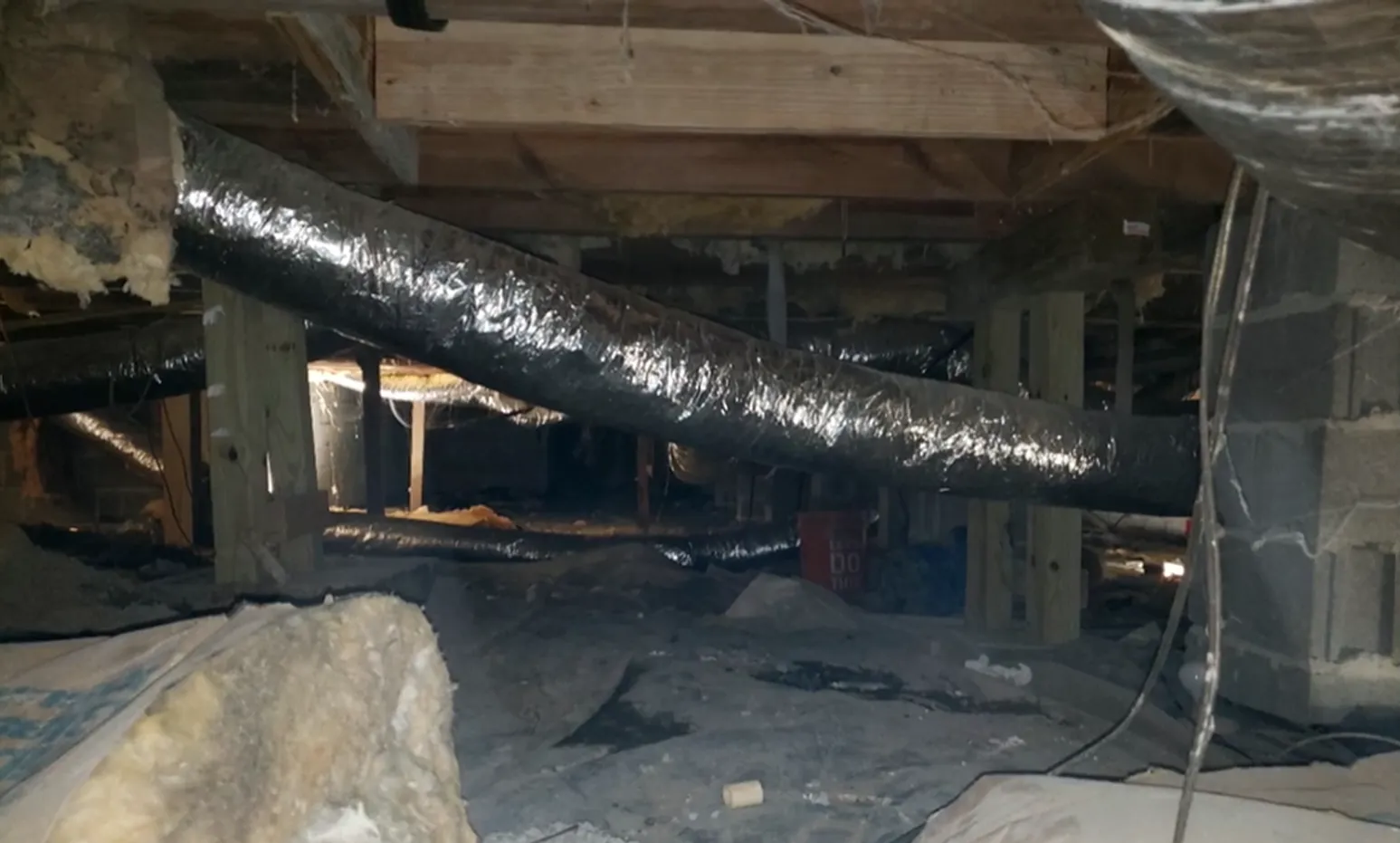 the stack effect crawl space moisture indoor air quality restoration